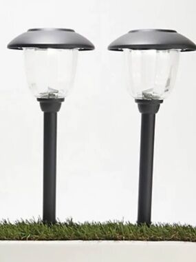 Energizer 12 Pack Black Solar Pathway Lights, BRAND NEW IN BOX